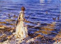 Sargent, John Singer - Girl Fishing